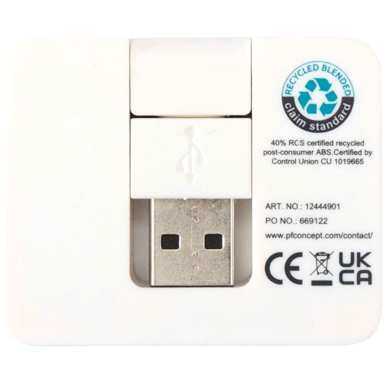 Picture of Gaia 4-Port USB Hub w/  USB-A & Type-C Output & Dual Input