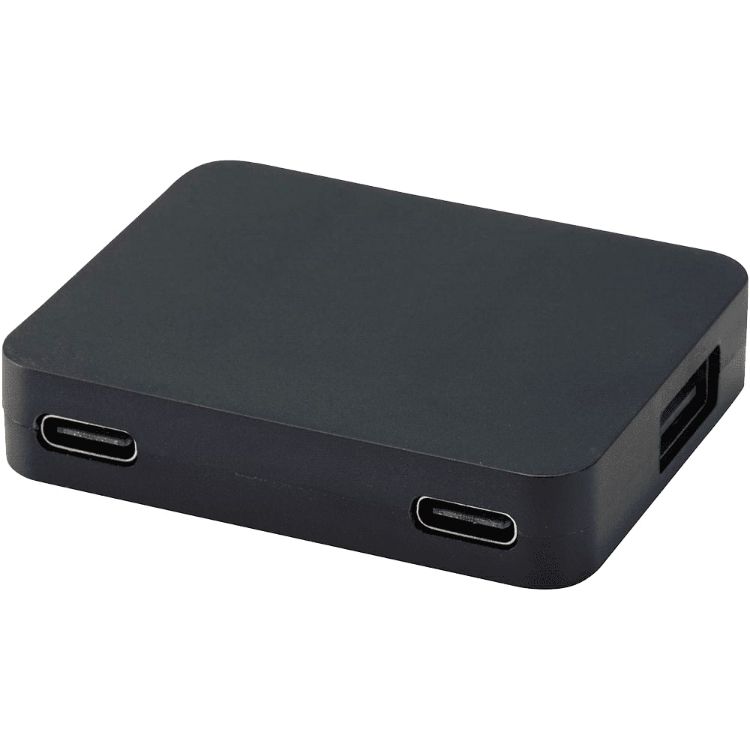 Picture of Gaia 4-Port USB Hub w/  USB-A & Type-C Output & Dual Input