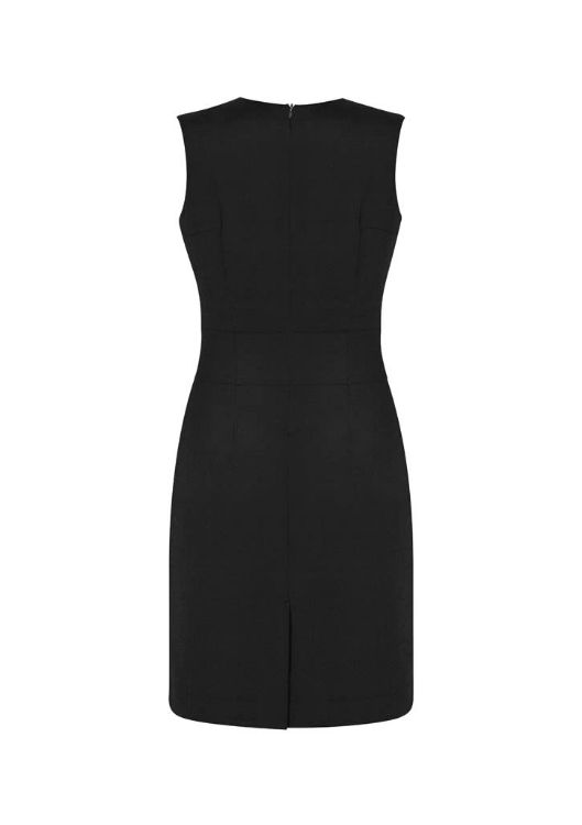 Picture of Comfort Wool Stretch Womens Sleeveless V-Neck Dress