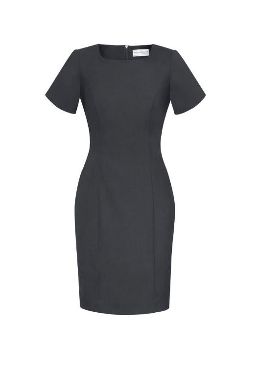 Picture of Comfort Wool Stretch Womens Short Sleeve Shift Dress