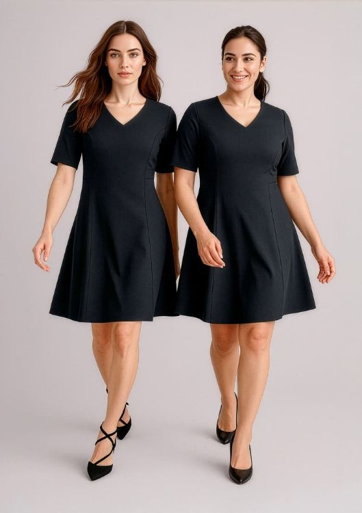 Picture of Siena Womens Extended Short Sleeve Dress