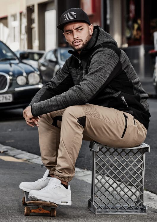 Picture of Unisex Streetworx Reinforced Knit Hoodie