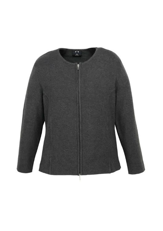 Picture of 2-Way Womens Zip Cardigan