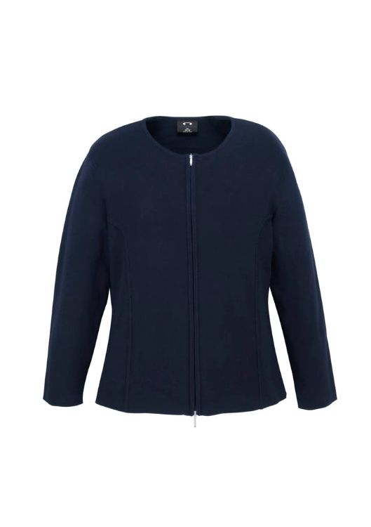 Picture of 2-Way Womens Zip Cardigan