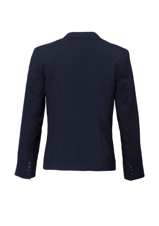Picture of Comfort Wool Stretch Womens Short Jacket with Reverse Lapel