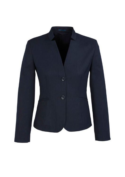 Picture of Cool Stretch Womens Short Jacket with Reverse Lapel
