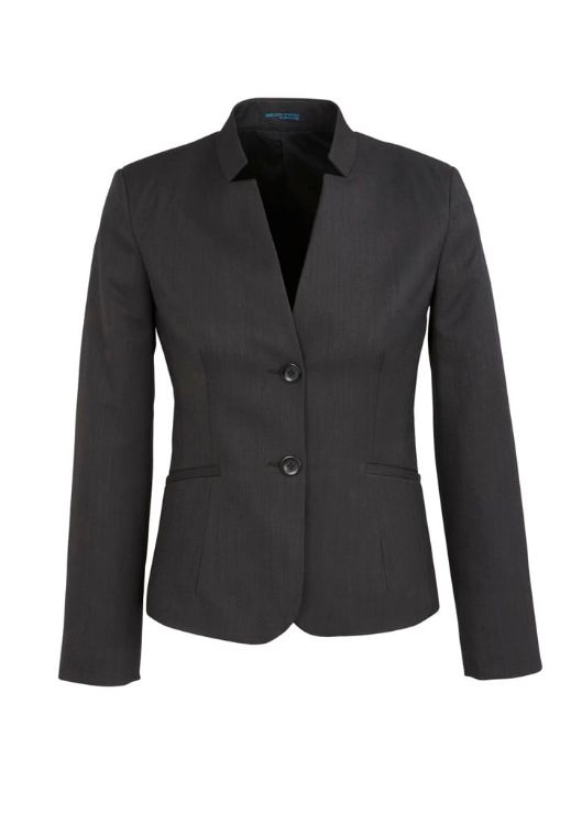 Picture of Cool Stretch Womens Short Jacket with Reverse Lapel