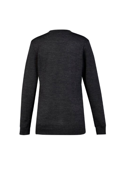 Picture of Button Front Womens Knit Cardigan