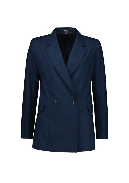 Picture of Renew Womens Double Breasted Longline Jacket