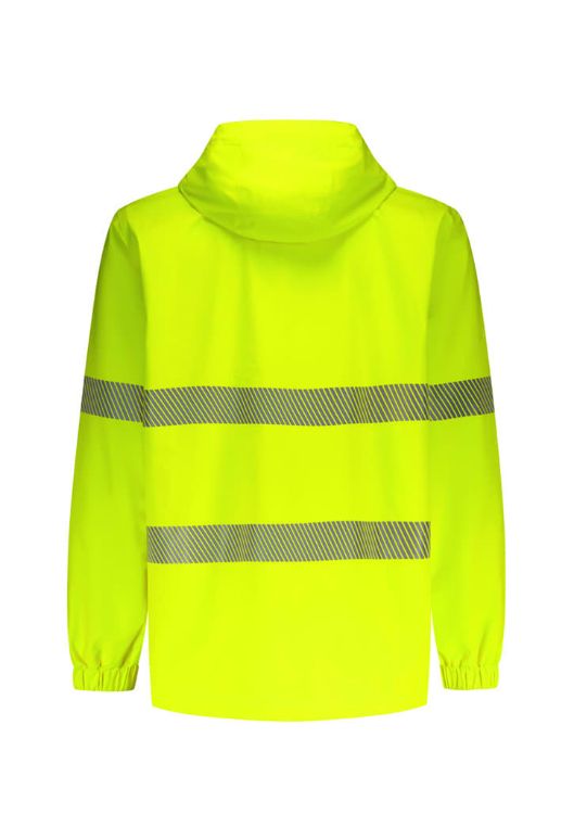 Picture of Unisex Super Light Segmented Tape Packable Rain Jacket