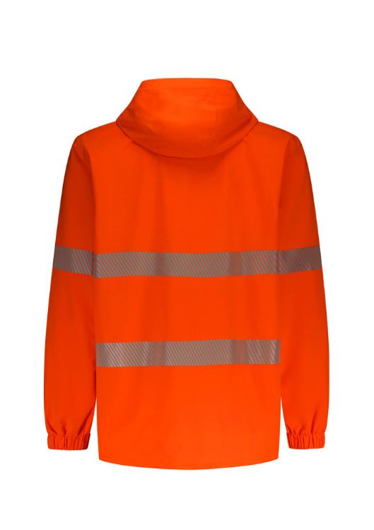 Picture of Unisex Super Light Segmented Tape Packable Rain Jacket