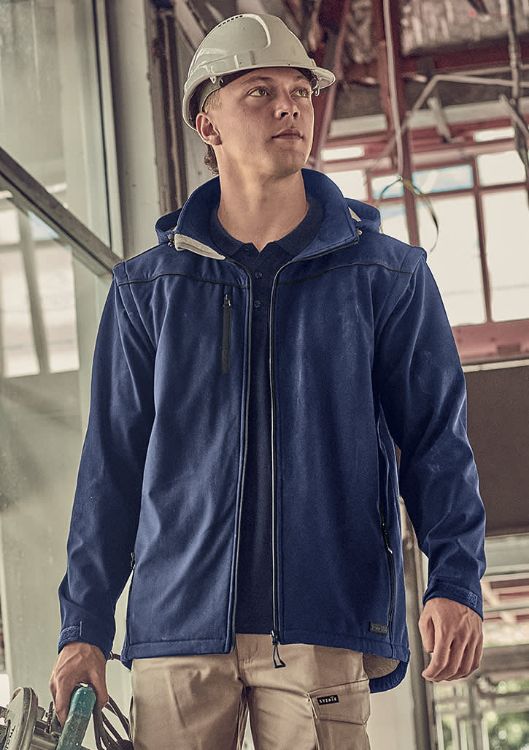 Picture of Unisex Streetworx 2 In 1 Stretch Softshell Jacket