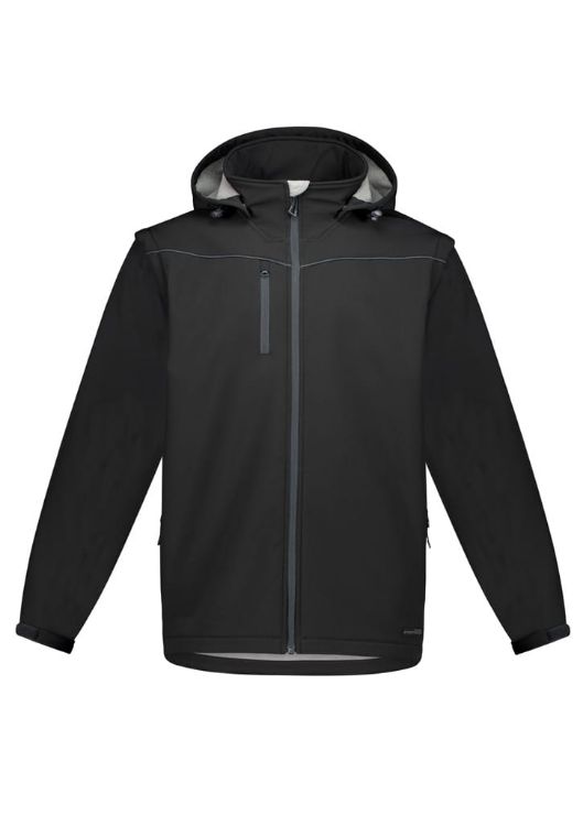 Picture of Unisex Streetworx 2 In 1 Stretch Softshell Jacket