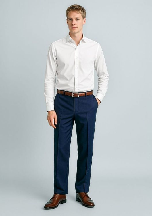 Picture of Cool Stretch Mens Flat Front Pant (Stout)