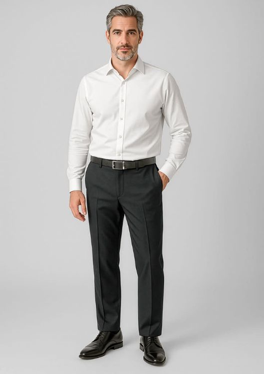Picture of Comfort Wool Stretch Mens Adjustable Waist Pant