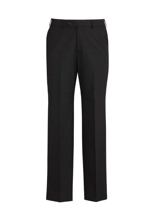 Picture of Comfort Wool Stretch Mens Flat Front Pant