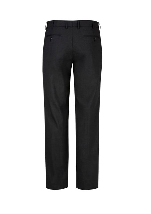 Picture of Comfort Wool Stretch Mens Flat Front Pant