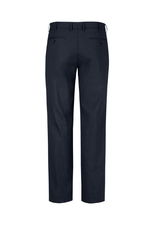 Picture of Comfort Wool Stretch Mens Flat Front Pant