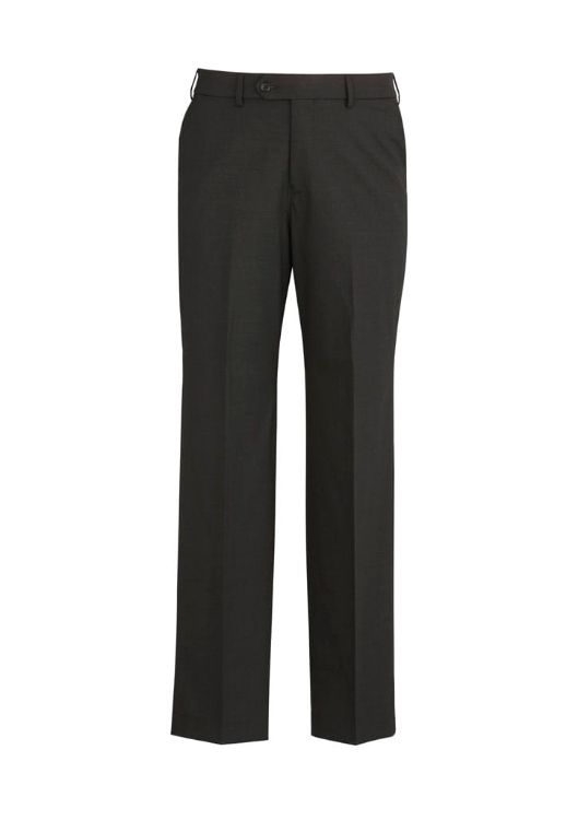 Picture of Comfort Wool Stretch Mens Flat Front Pant