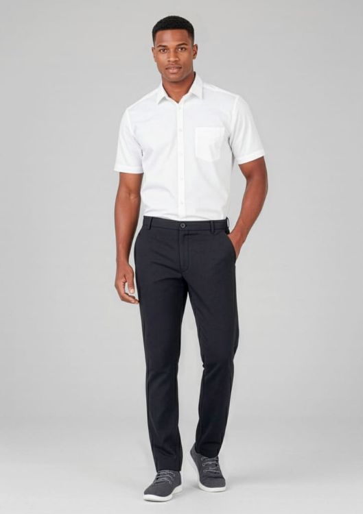 Picture of Comfort Waist Mens Flat Front Pant