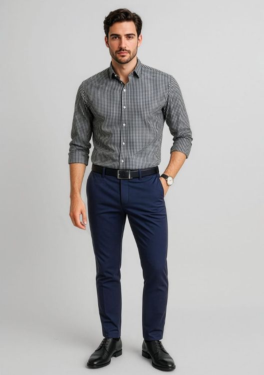 Picture of Traveller Mens Tapered Stretch Chino Pant