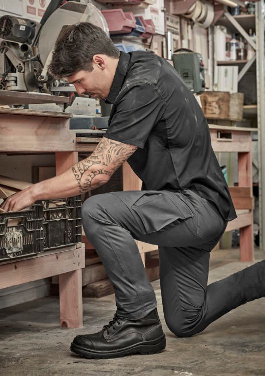 Picture of Mens Essential Basic Stretch Cargo Pant