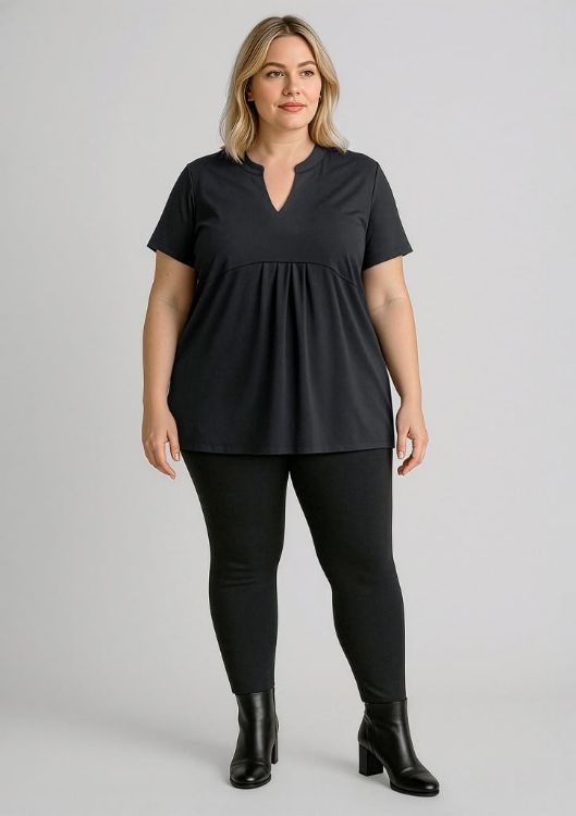 Picture of Scuba Ponte Womens High-rise Pull-on Corporate Legging