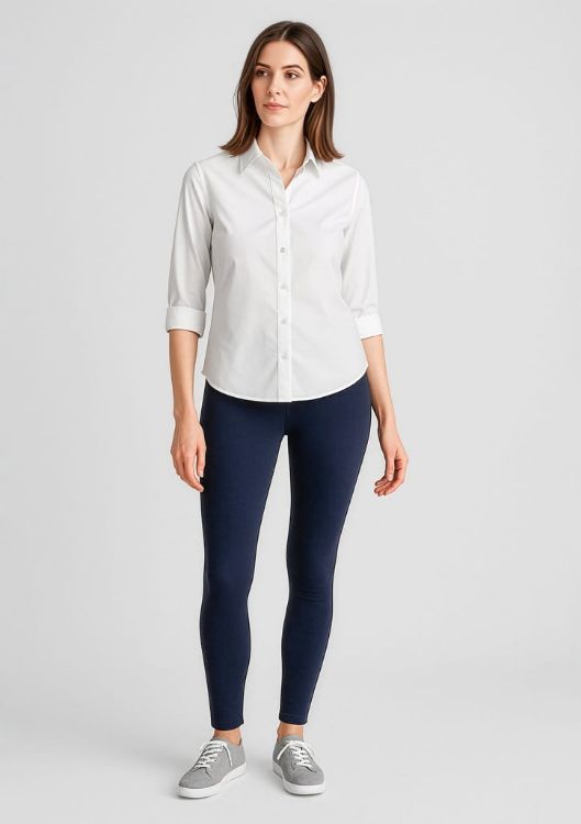 Picture of Scuba Ponte Womens High-rise Pull-on Corporate Legging