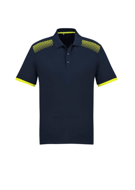 Picture of Galaxy Mens Short Sleeve Polo