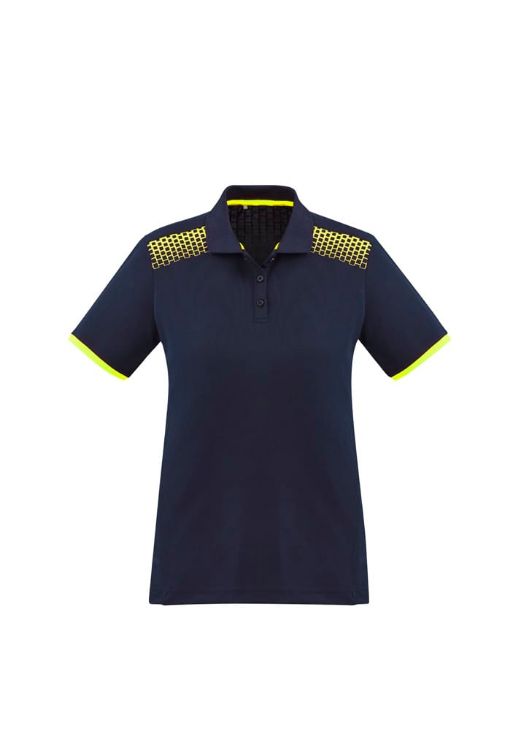 Picture of Galaxy Womens Short Sleeve Polo