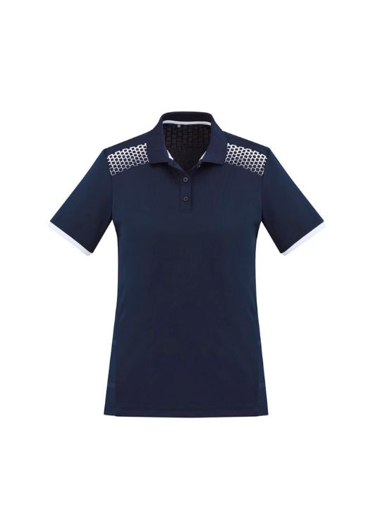 Picture of Galaxy Womens Short Sleeve Polo