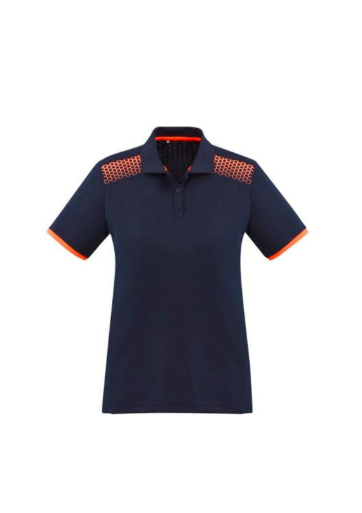 Picture of Galaxy Womens Short Sleeve Polo
