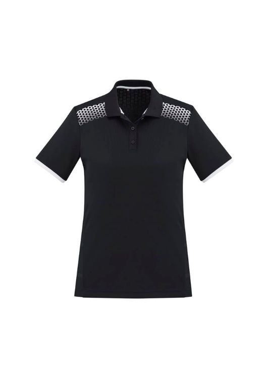 Picture of Galaxy Womens Short Sleeve Polo