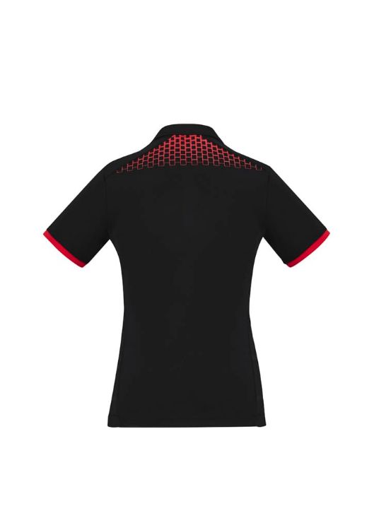 Picture of Galaxy Womens Short Sleeve Polo