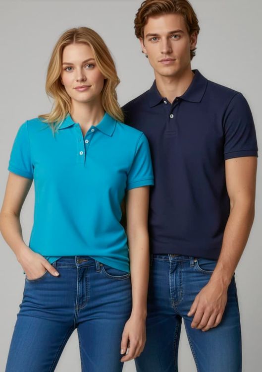 Picture of Neon Womens Short Sleeve Polo