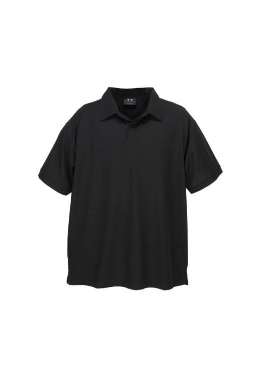 Picture of Micro Mens Waffle Short Sleeve Polo