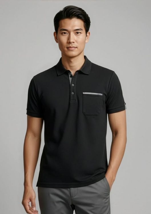Picture of Edge Mens Short Sleeve Polo