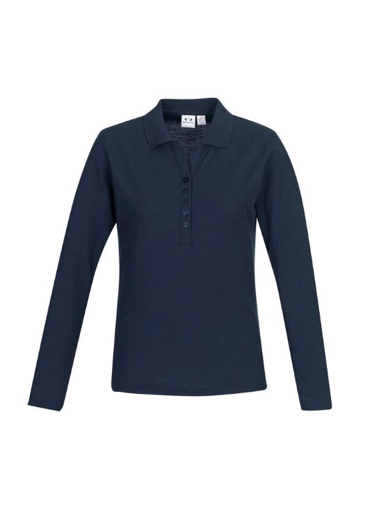 Picture of Crew Womens Long Sleeve Polo