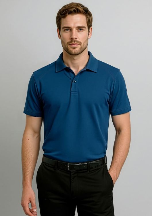 Picture of Byron Mens Short Sleeve Polo