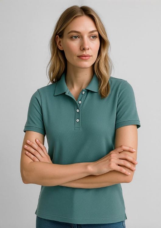 Picture of City Womens Short Sleeve Polo