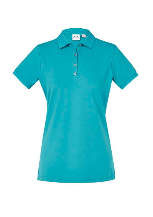 Picture of City Womens Short Sleeve Polo