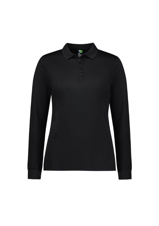 Picture of Action Womens Long Sleeve Polo