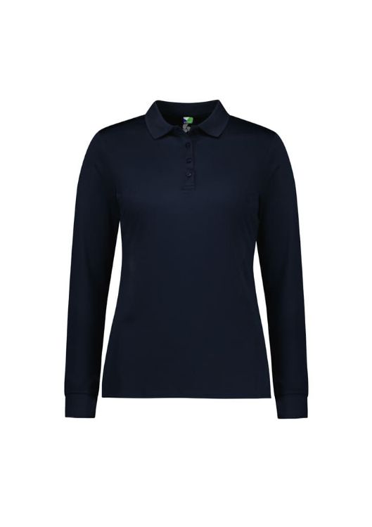 Picture of Action Womens Long Sleeve Polo