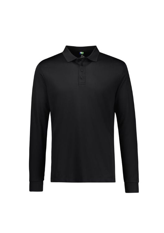 Picture of Action Mens Long Sleeve Polo