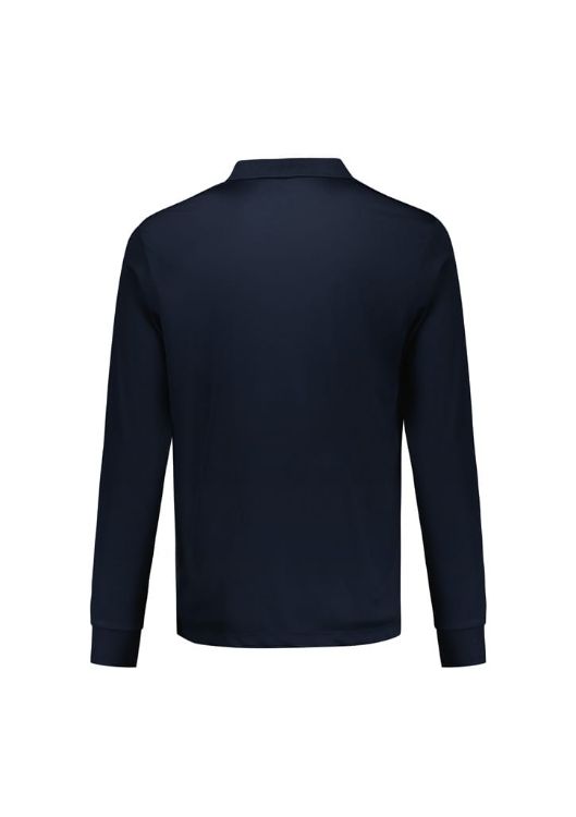 Picture of Action Mens Long Sleeve Polo