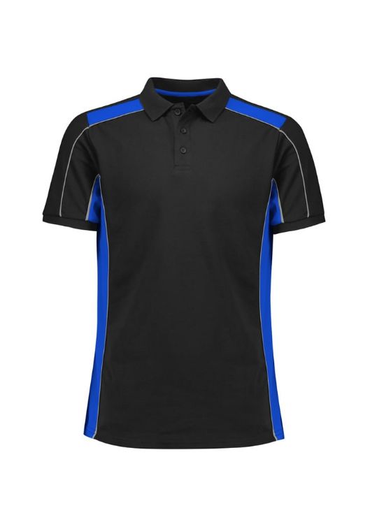 Picture of Grid Unisex Short Sleeve Polo