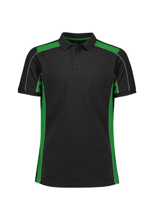 Picture of Grid Unisex Short Sleeve Polo