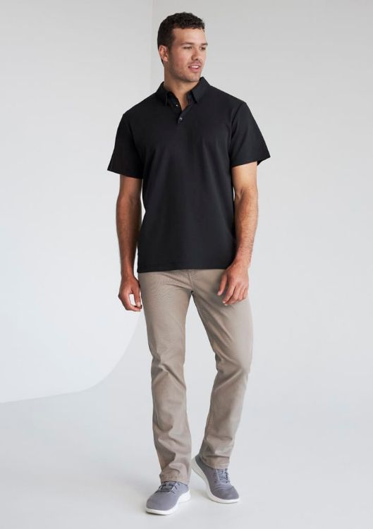 Picture of Lotus Mens Short Sleeve Polo