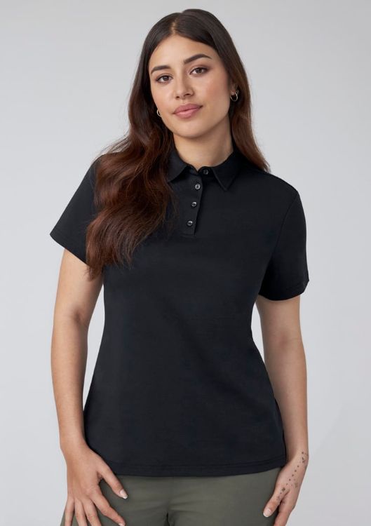 Picture of Lotus Womens Short Sleeve Polo