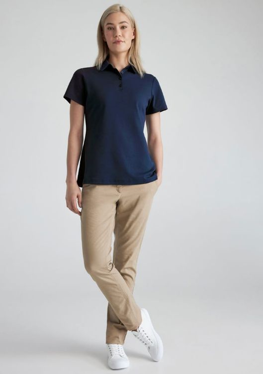 Picture of Lotus Womens Short Sleeve Polo